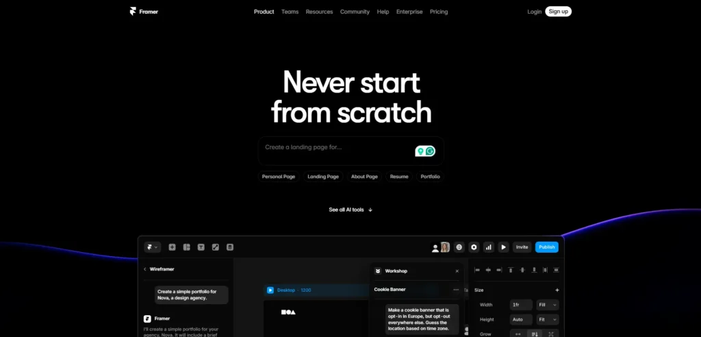 Framer AI
