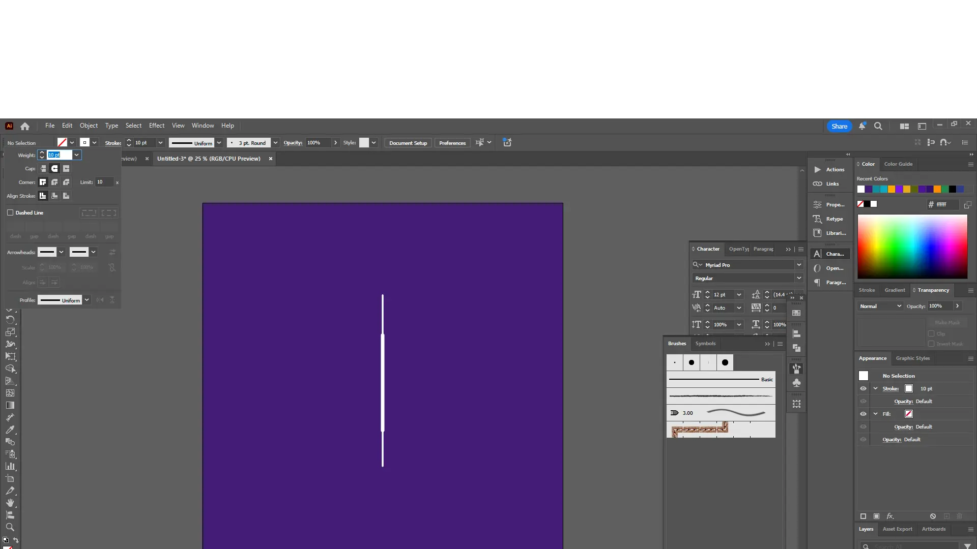 Radial Burst Pattern in Illustrator