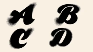 Spray Text Effect in Photoshop